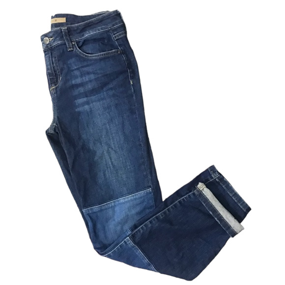 (55% OFF) NWT - Joe’s Jeans Mid Rise Straight Ankle Lana Patched in 24 MSRP $198 - Picture 3 of 5